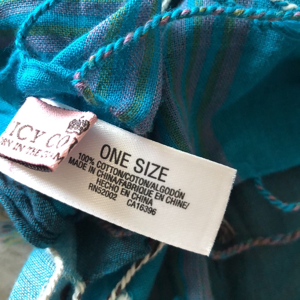 100% Cotton Scarf by Juicy Couture - Picture 4 of 6